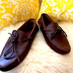 NEW Minnetonka Leather Driving Moccasins
